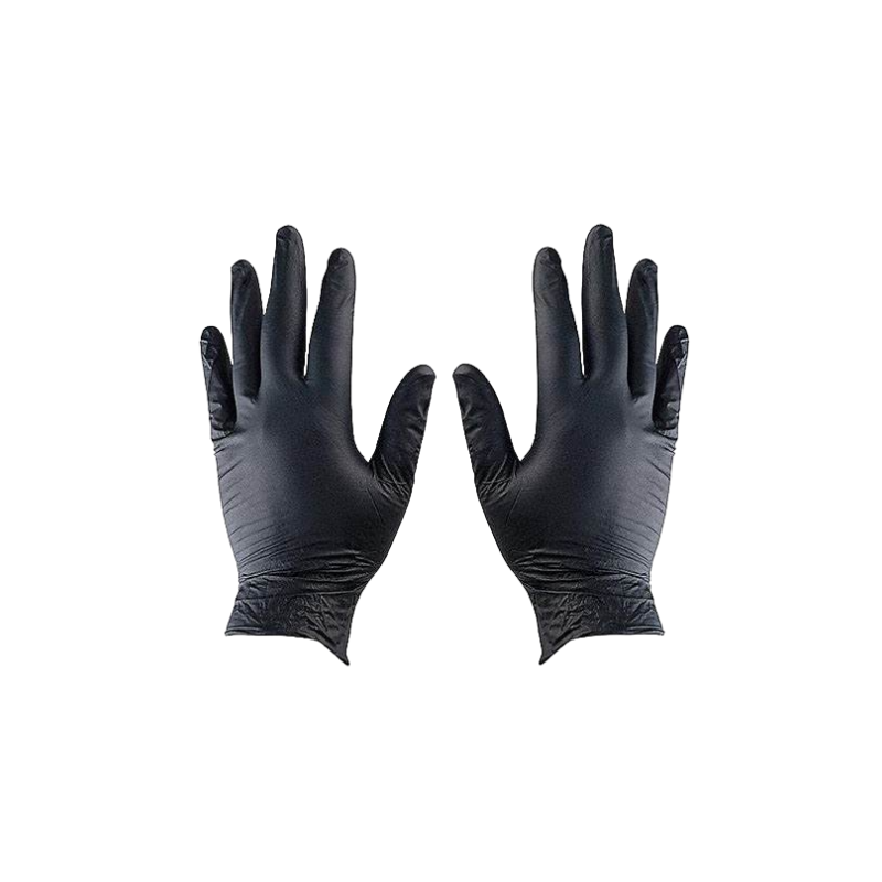 GUANTE LATEX DOMESTICO C18/T-8 NEGRO (12 7707173032748