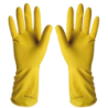 GUANTE LATEX DOMESTICO C18/T-7 AMARILLO