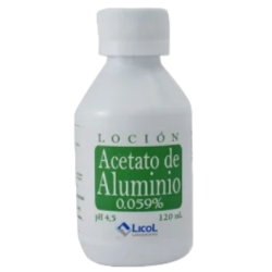 ACETATO DE ALUMINIO 120ML