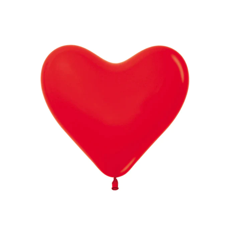 GLOBO FASHION CORAZON C-12 PQTE X 12 ROJ 20001351