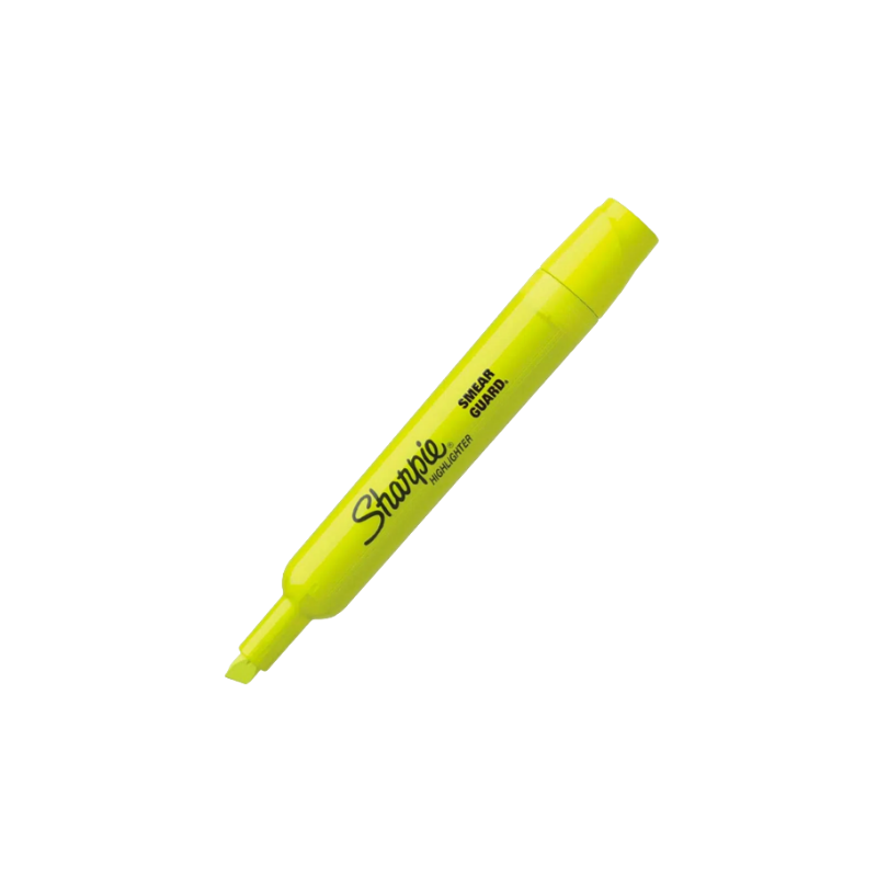 RESALTADOR SHARPIE MARCAD.TEXTO AMARILLO