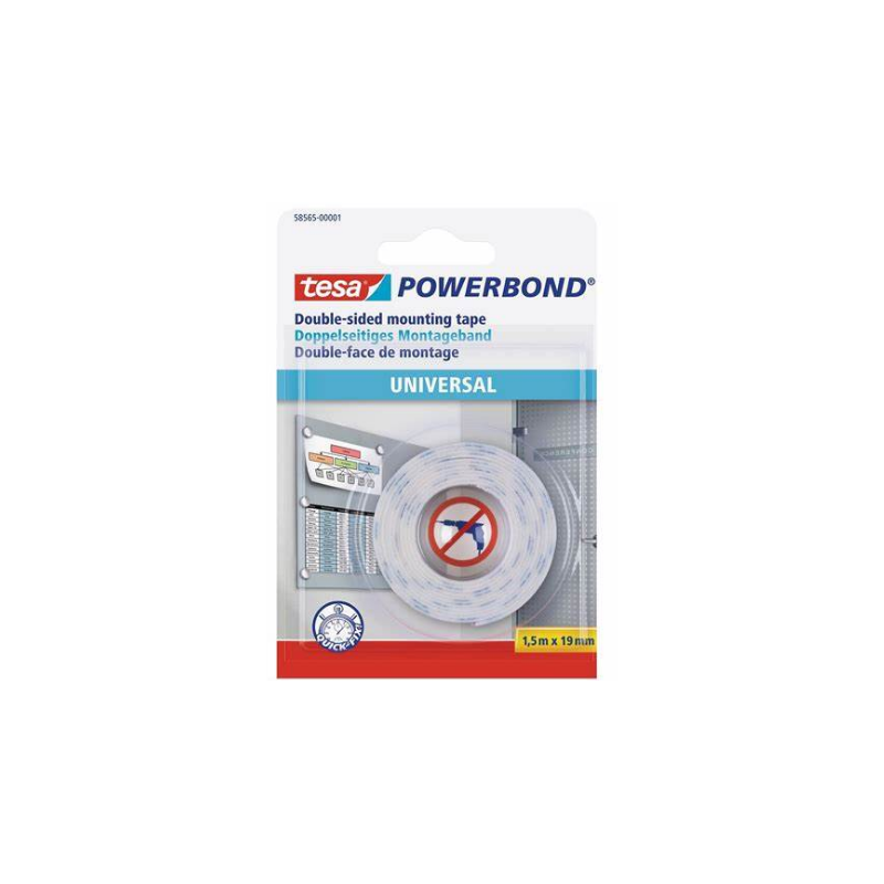 CINTA DOBLE FAZ TESA 19X 1.5 UNIVERSAL 58565-00001-00