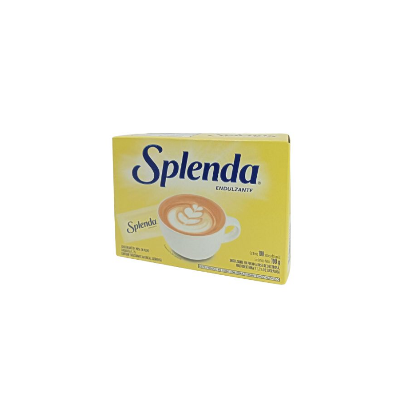 722776020029 ENDULZANTE SPLENDA x 100 SOBRES DE 1gr. 722776020029