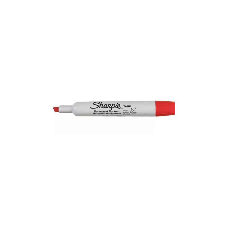 MARCADOR PERM.SHARPIE TANK ROJO 1789879