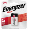 PILA ENERGIZER MAX 9V CUADRADA