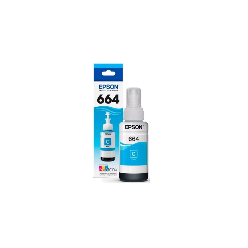 TINTA BOTELLA EPSON T664220 CYAN L200/21