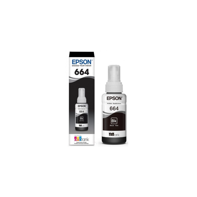 TINTA BOTELLA EPSON T664120 BLACK L200/2