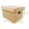 X300R CAJA CARTON X300 -  40 X 31 X 27 C REFORZADA LARGO ANCHO ALTO TRAE TAPA