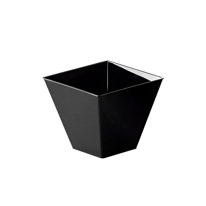 COPA CUADRADA PETITE NEGRA X 24 UND DARNEL 7377