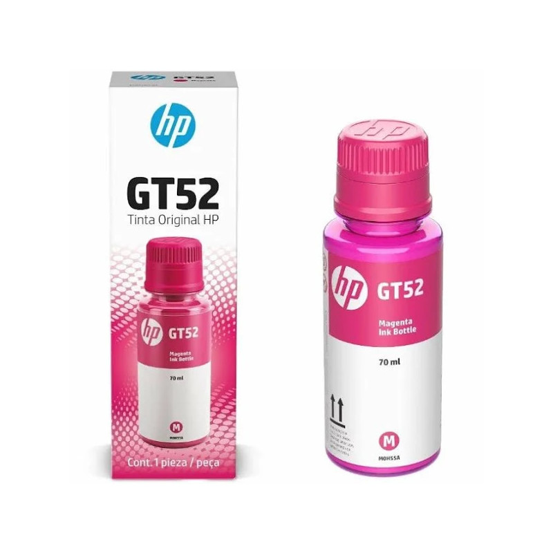 M0H55AL BOTELLA DE TINTA MAGENTA HP GT52