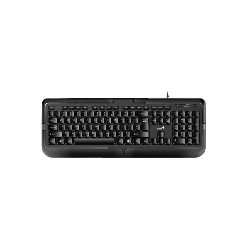 TECLADO USB GENIUS KB-118 NEGRO ESPANOL GARANTIA 6 MESES NO CUBRE GOLPES NI DERRAMES DE LIQUIDO 31300010401 4710268260271