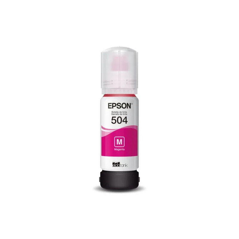 BOTELLA DE TINTA T504320-AL MAGENTA EPSON  N/P: T504320-AL GARANTIA DIRECTAMENTE CON EPSON