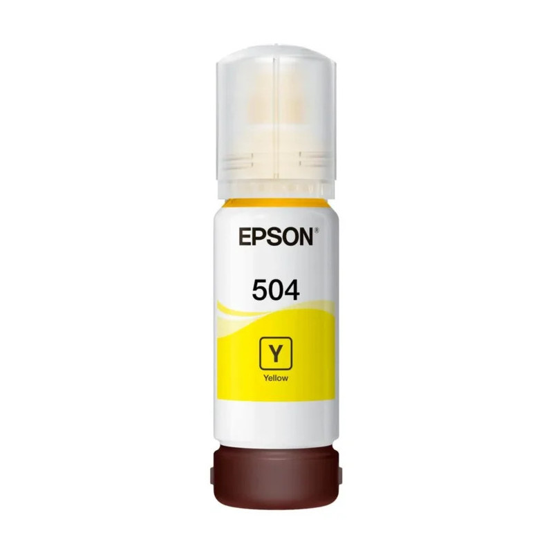 BOTELLA DE TINTA T504420-AL AMARILLA EPSON PÁGS N/P: T504420-AL  GARANTIA DIRECTAMENTE CON EPSON