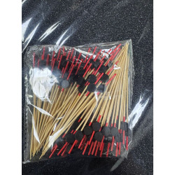 PINCHO PERLA REDONDO ROJO...