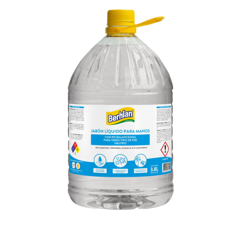 JABON LIQUIDO P/MANOS  3800ml NEUTRO 0003126