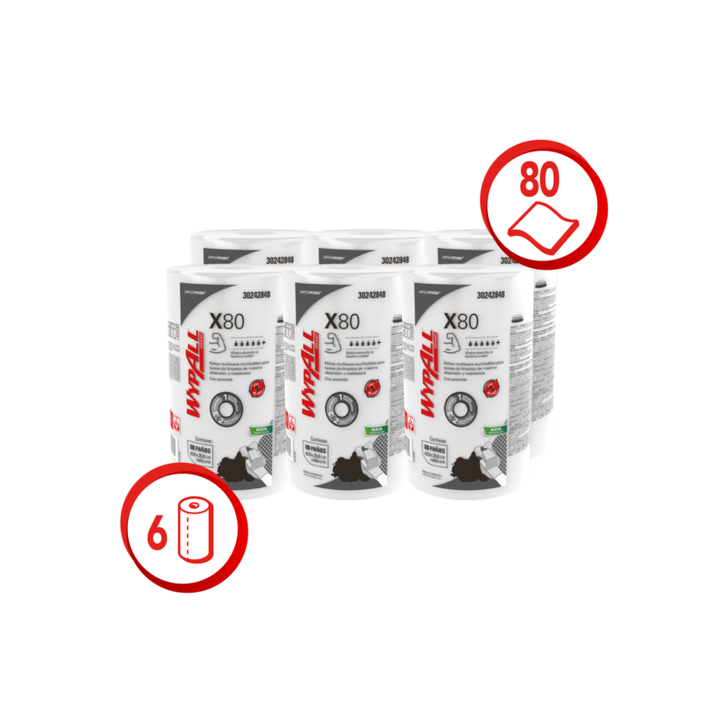 WYPALL X80 ROLLO  80 PANOS 30242848