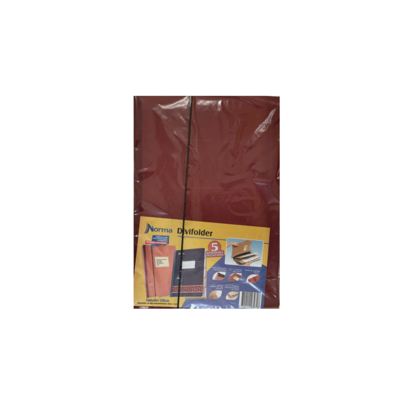 DIVIFOLDER 5 DIVISIONES NORMA 503972