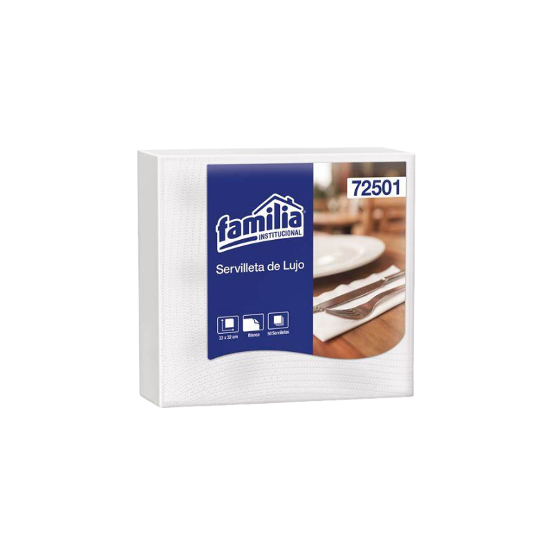 SERV. FAM. DE LUJO BLANCA X 50 UND HD(24)72506