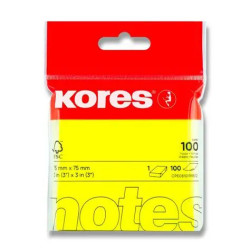 NOTAS KORES NEON (75 X  75) TACO x1 4708101/02