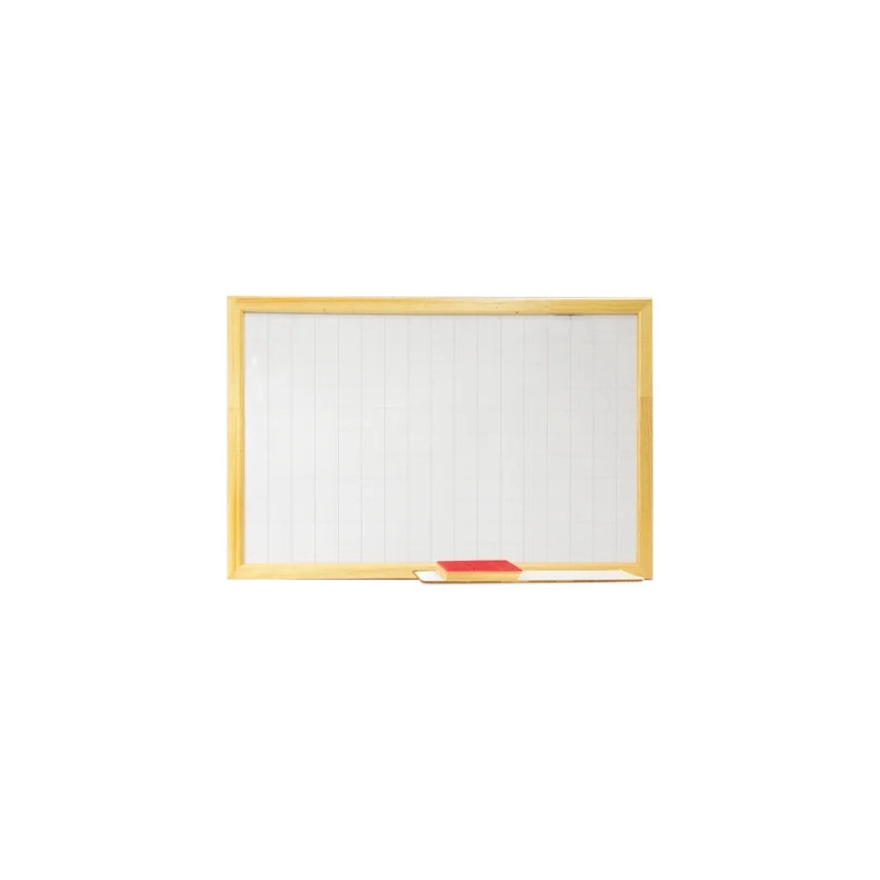 TABLERO BORRABLE  80 x 120 CUADROS (COD 2126)