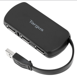 TARGUS 4 PORT USB HUB USB 2.0 ACH114US