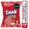 CARAMELO CHAO MENTAS FRESA 100UNID MASTICABLE