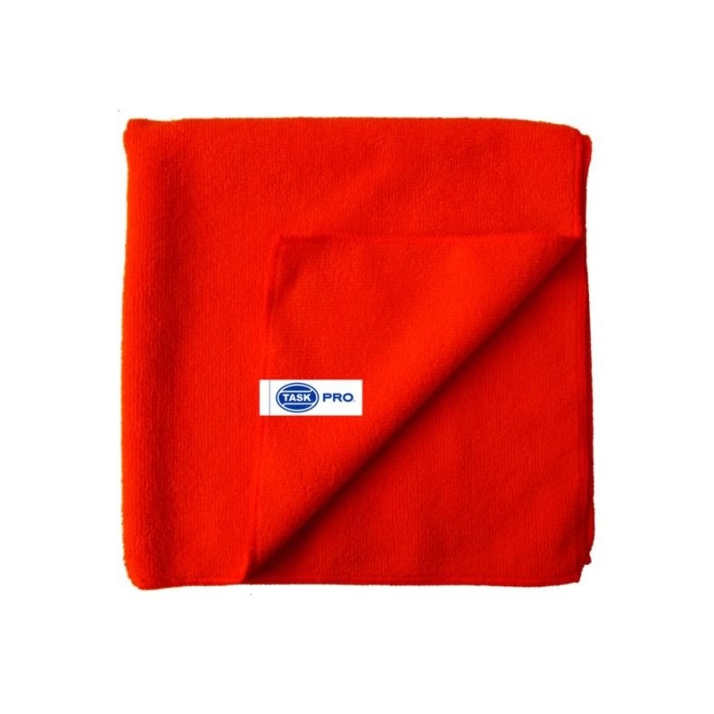 PANO MICROFIBRA 40x40cm ROJO x5un.TASKPR 1200682