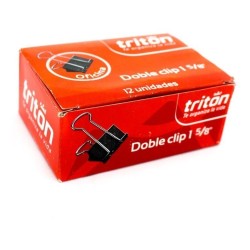 DOBLE CLIP  1 5/8" TRITON...