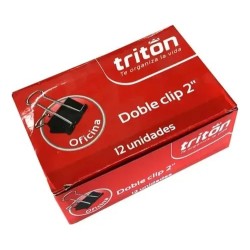 DOBLE CLIP  2" TRITON (CAJA...