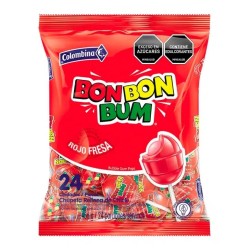 BON BON BUM PAQ X 24 UNIDADES