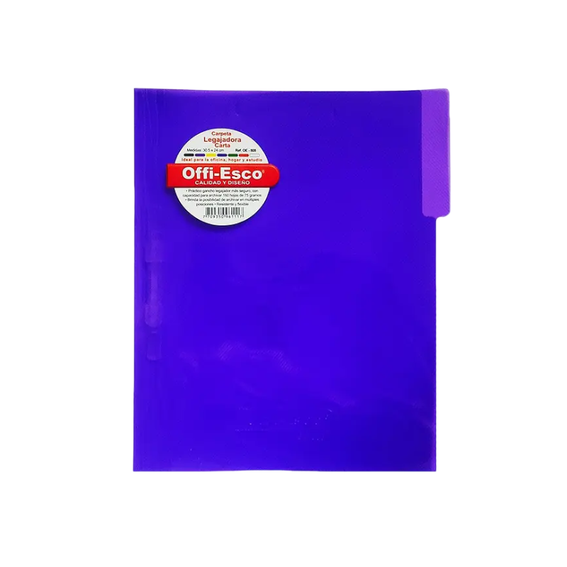 CARPETA LEG. C/G T-CARTA AZUL REY OE-808 OFFI ESCO