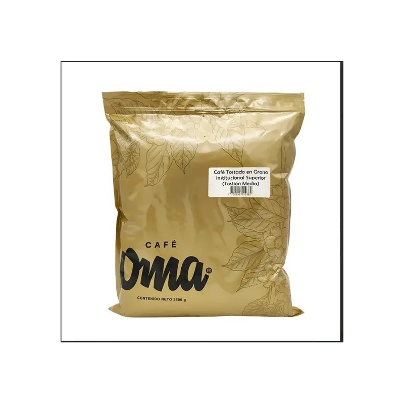 CAFE OMA INSTITUCIONAL GRANO 2500 GR 1100015