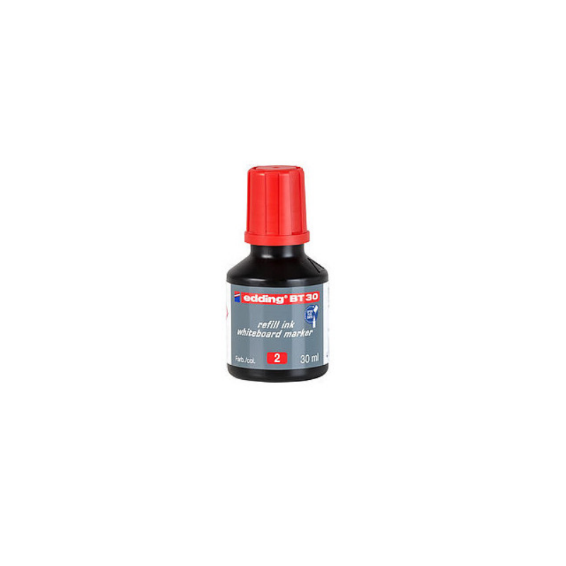 TINTA EDDING MARCADOR SECO  30ML ROJA 231323002